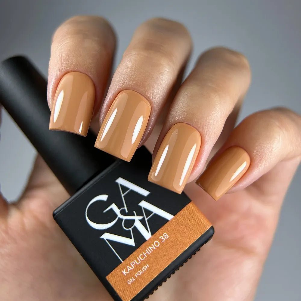 GA&MA Gel polish Basic collection 038 Cappuccino 10 ml (TPO free) - Level Up Beauty Supply