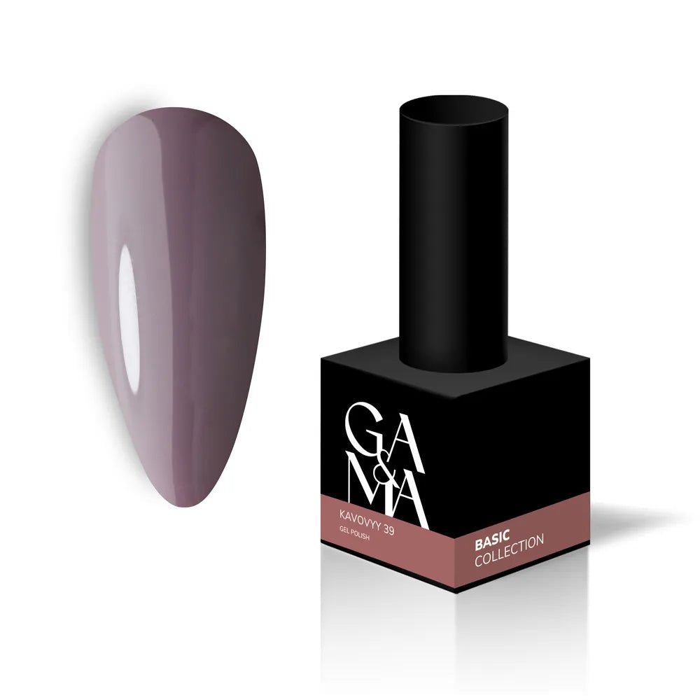 GA&MA Gel polish Basic collection 039 kavovyy 10 ml (TPO free) - Level Up Beauty Supply
