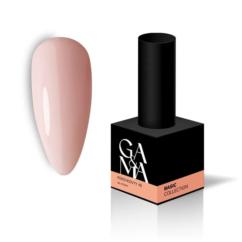 GA&MA Gel polish Basic collection 040 persykovyy 10 ml (TPO free) - Level Up Beauty Supply
