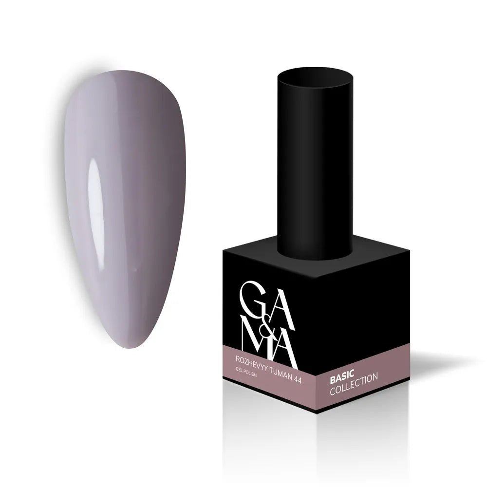 GA&MA Gel polish Basic collection 044 rozhevyy tuman 10 ml (TPO free) - Level Up Beauty Supply