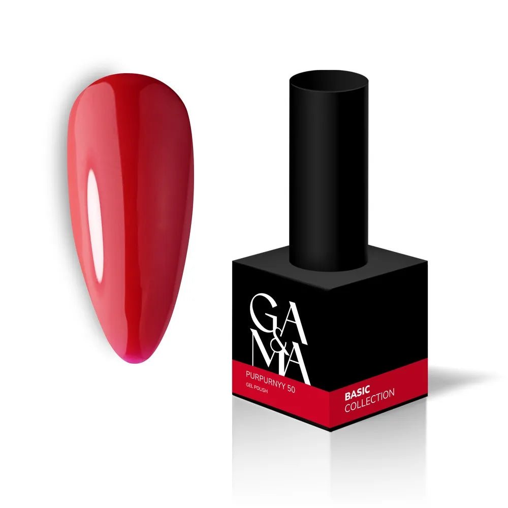 GA&MA Gel polish Basic collection 050 purpurnyy 10 ml (TPO free) - Level Up Beauty Supply