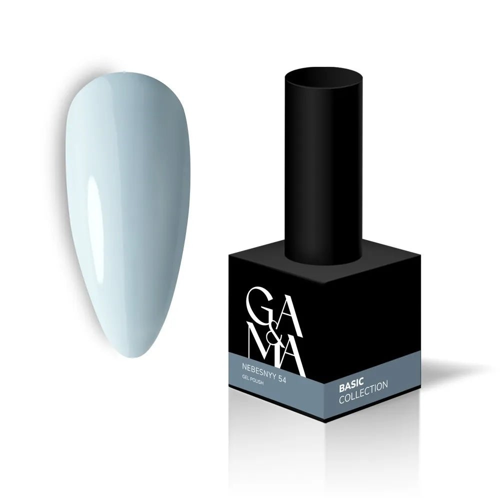 GA&MA Gel polish Basic collection 054 nebesnyy 10 ml (TPO free) - Level Up Beauty Supply