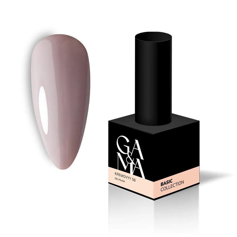 GA&MA Gel polish Basic collection 056 kremovyy 10 ml (TPO free) - Level Up Beauty Supply