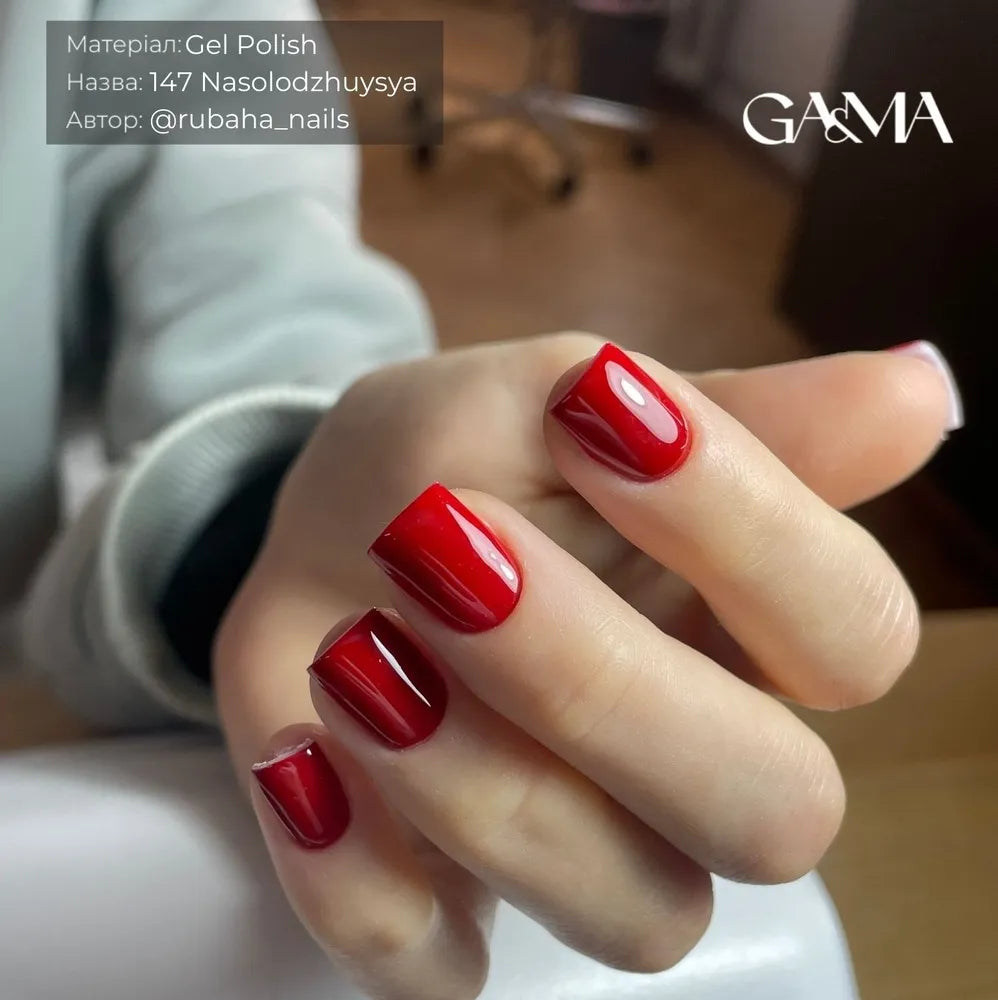 GA&MA Gel polish Emotions collection 147 nasolodzhuysya 10 ml (TPO free)