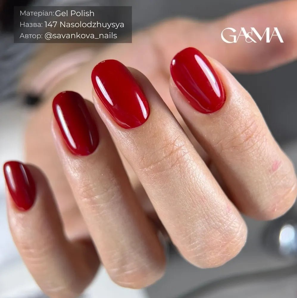 GA&MA Gel polish Emotions collection 147 nasolodzhuysya 10 ml (TPO free) - Level Up Beauty Supply