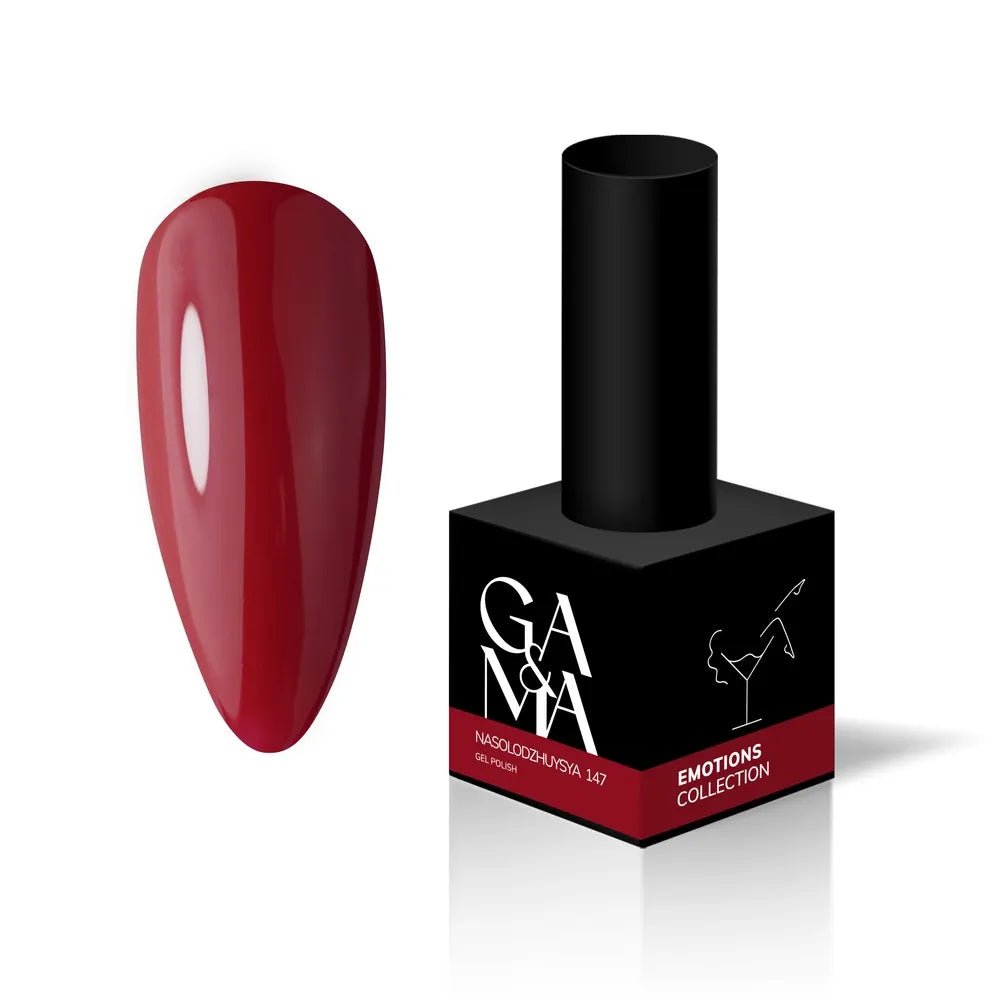 GA&MA Gel polish Emotions collection 147 nasolodzhuysya 10 ml (TPO free) - Level Up Beauty Supply