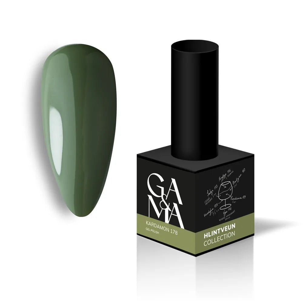 GA&MA Gel polish Hlintveyn collection 178 kardamon 10 ml (TPO free) - Level Up Beauty Supply