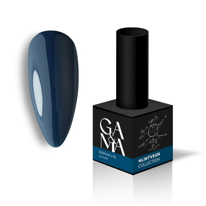 GA&MA Gel polish Hlintveyn collection 179 bad'yan 10 ml (TPO free)