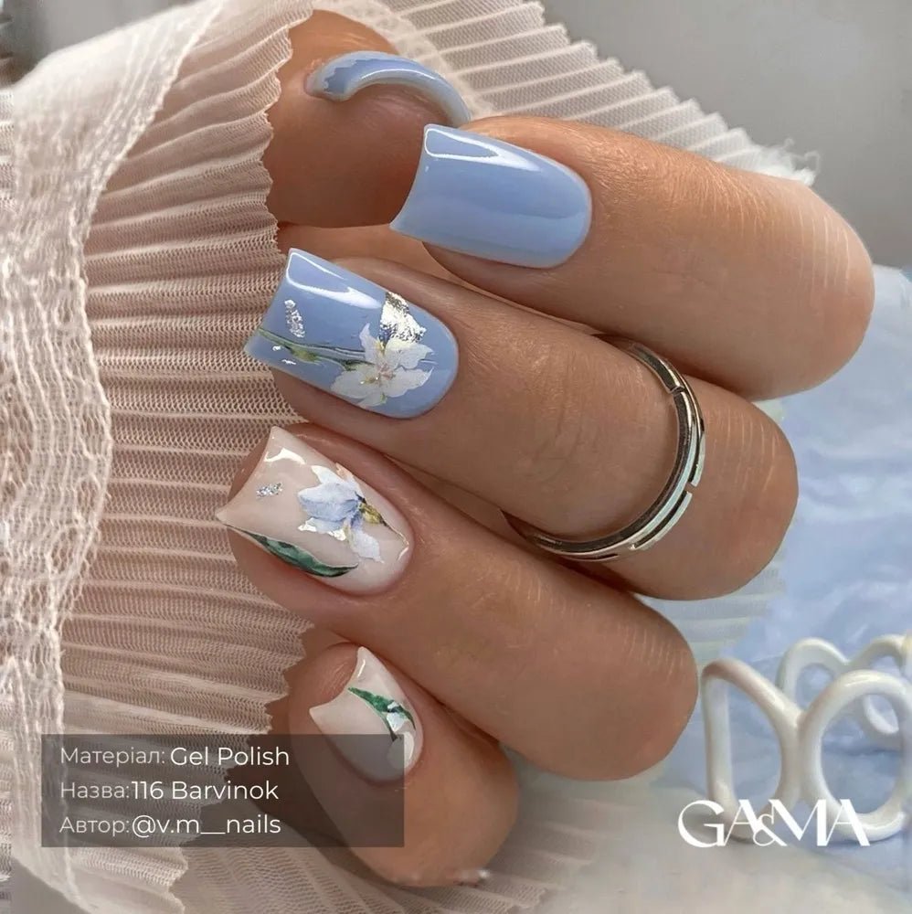 GA&MA Gel polish Liquid pastel 116 barvinok 10 ml (TPO free) - Level Up Beauty Supply