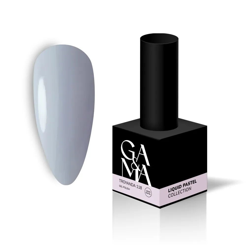 GA&MA Gel polish Liquid pastel 118 Troyanda 10 ml (TPO free) - Level Up Beauty Supply