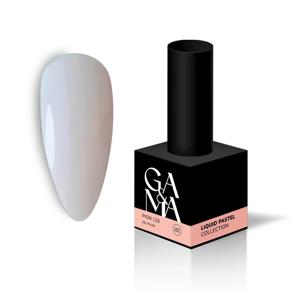 GA&MA Gel polish Liquid pastel 119 Pion 10 ml (TPO free) - Level Up Beauty Supply