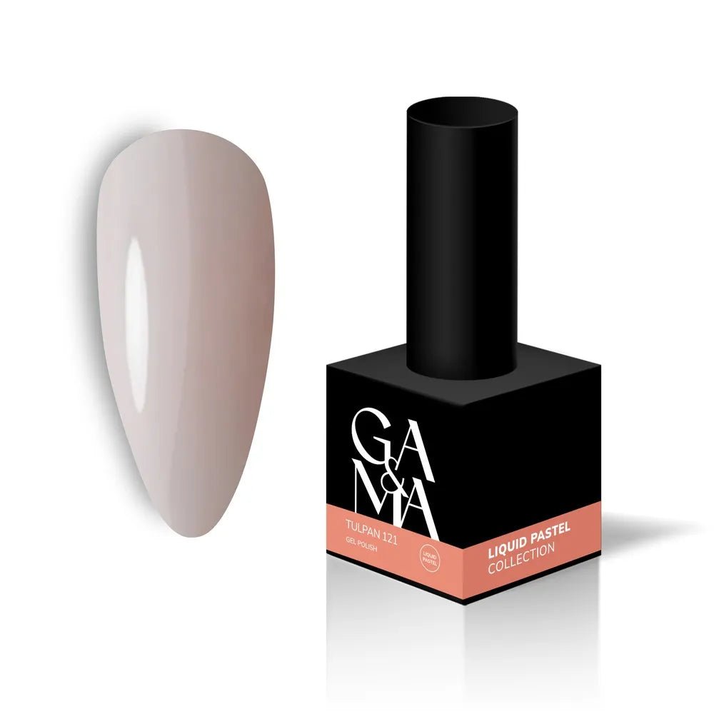 GA&MA Gel polish Liquid pastel 121 Tulpan 10 ml (TPO free) - Level Up Beauty Supply