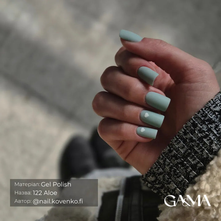 GA&MA Gel polish Liquid pastel 122 Aloe 10 ml (TPO free)