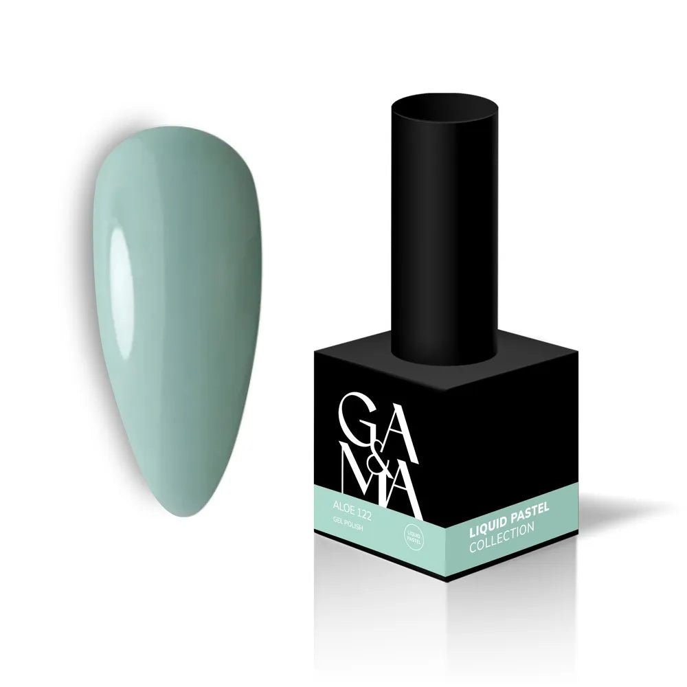 GA&MA Gel polish Liquid pastel 122 Aloe 10 ml (TPO free) - Level Up Beauty Supply