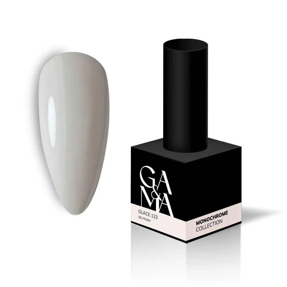 GA&MA Gel polish Monochrome collection 123 Glace 10 ml (TPO free) - Level Up Beauty Supply
