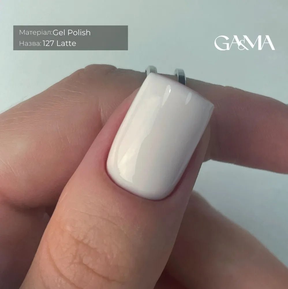 GA&MA Gel polish Monochrome collection 127 Latte 10 ml (TPO free) - Level Up Beauty Supply