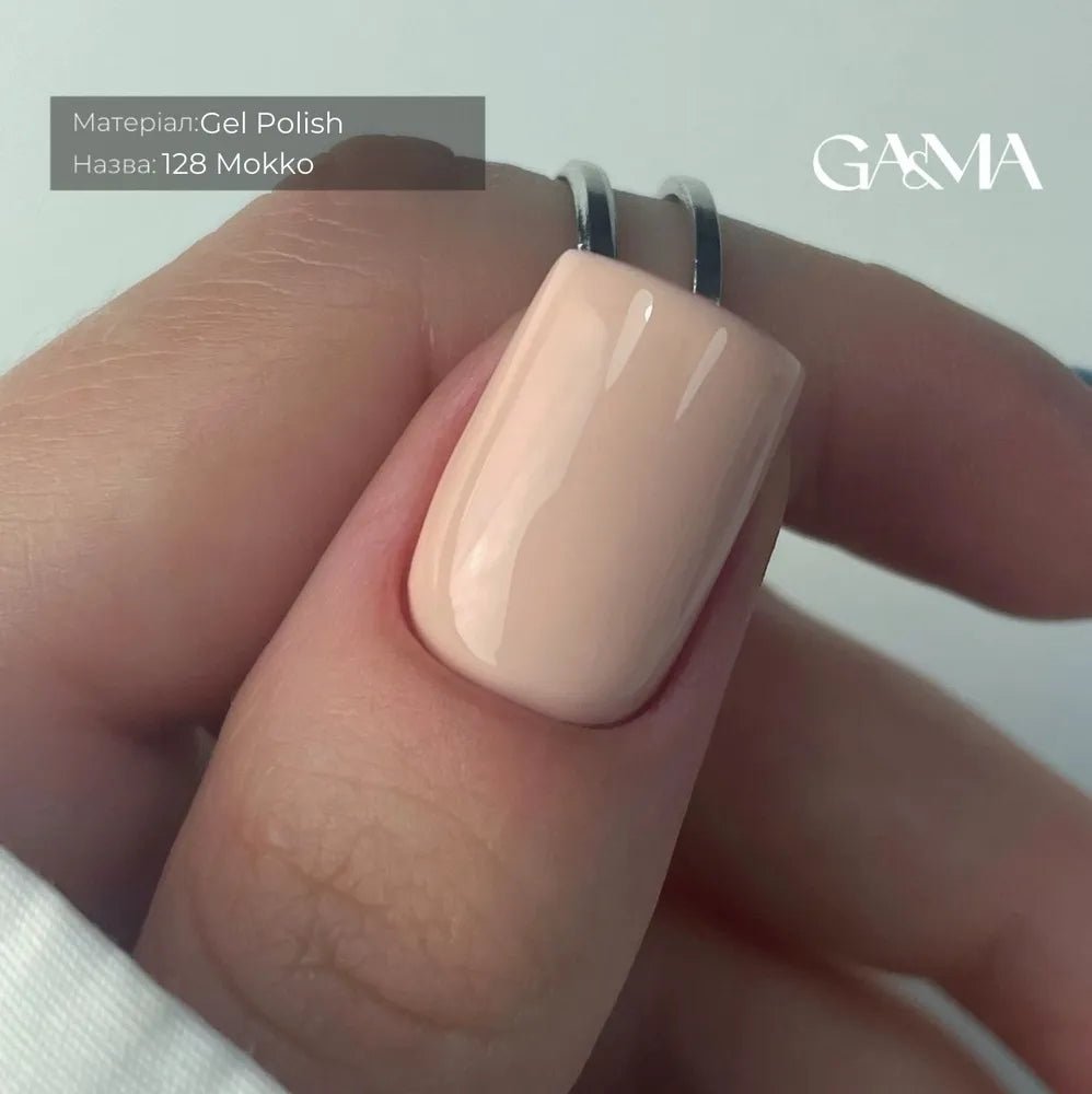 GA&MA Gel polish Monochrome collection 128 Mokko 10 ml (TPO free) - Level Up Beauty Supply