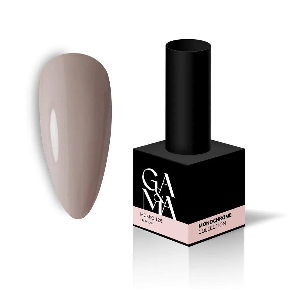 GA&MA Gel polish Monochrome collection 128 Mokko 10 ml (TPO free) - Level Up Beauty Supply