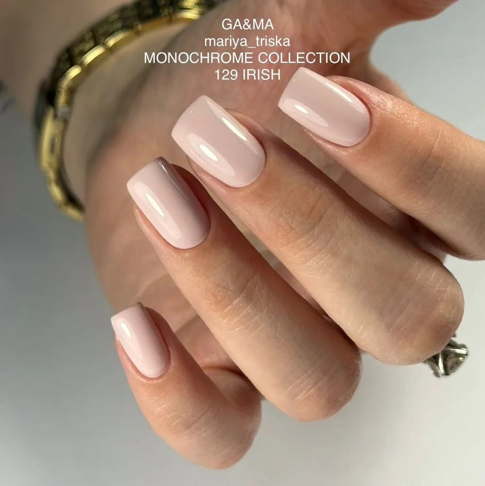 GA&MA Gel polish Monochrome collection 129 Irish 10 ml (TPO free)
