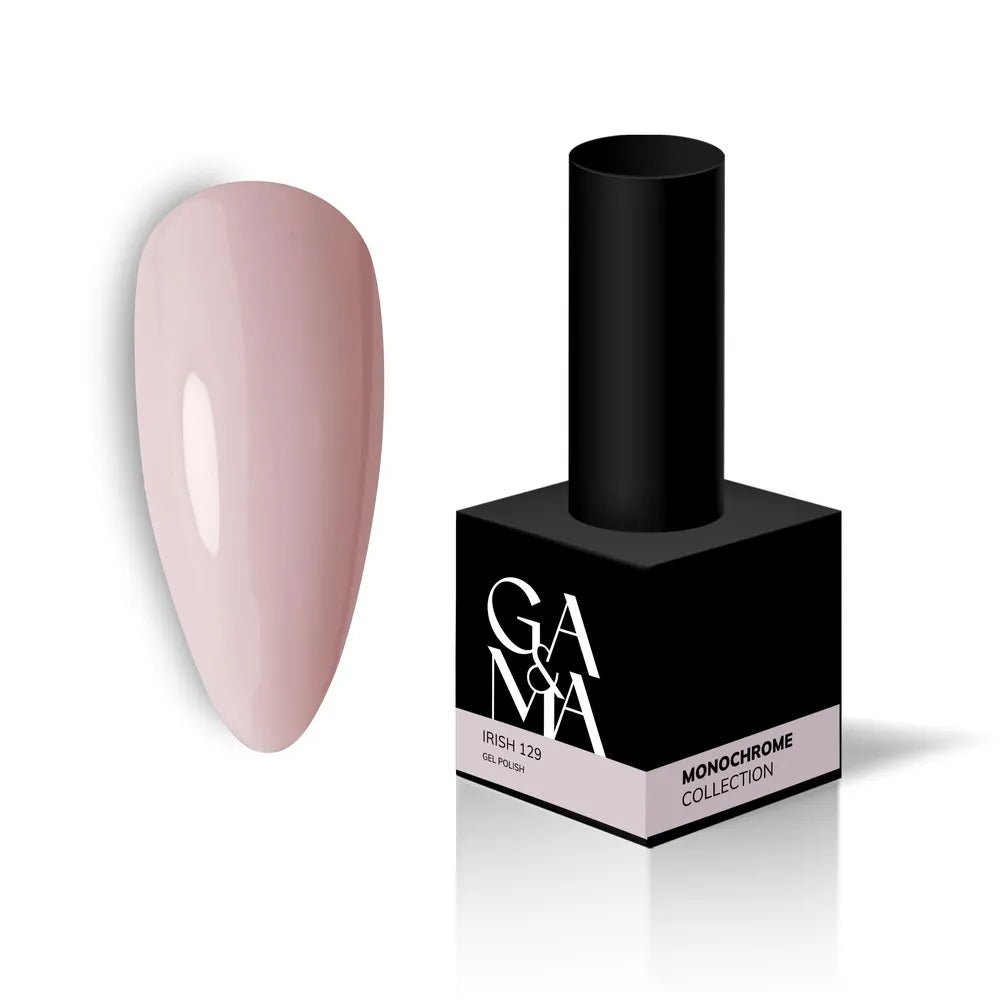 GA&MA Gel polish Monochrome collection 129 Irish 10 ml (TPO free) - Level Up Beauty Supply