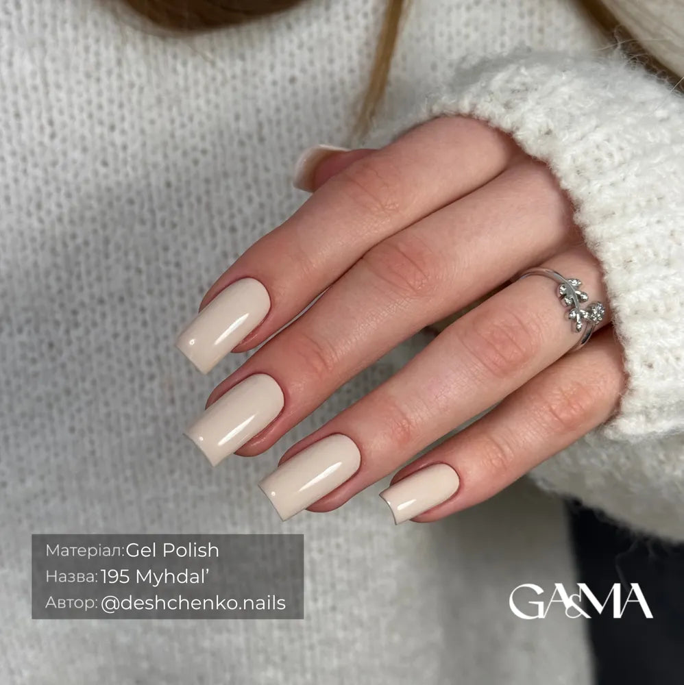 GA&MA Gel polish Monochrome collection 195 Myhdal' 10 ml (TPO free)