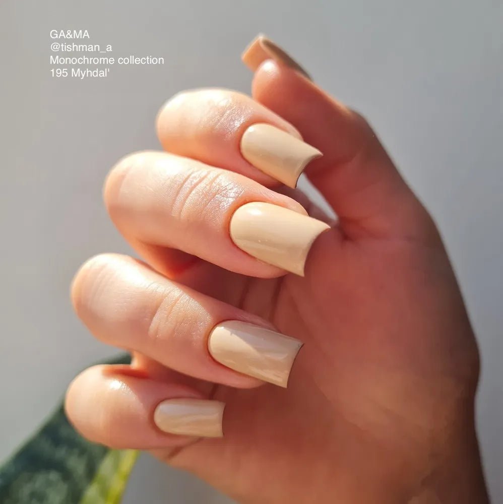GA&MA Gel polish Monochrome collection 195 Myhdal' 10 ml (TPO free) - Level Up Beauty Supply