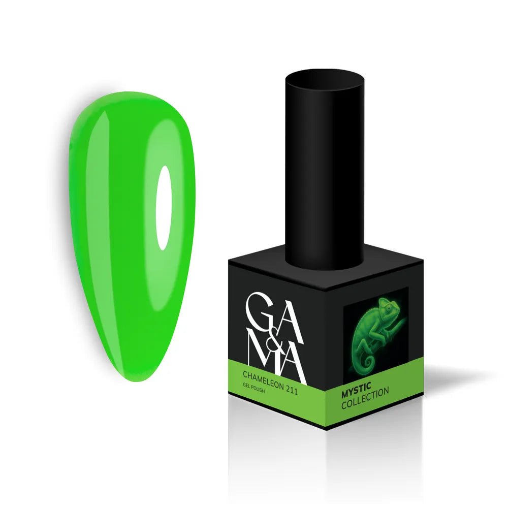 GA&MA Gel polish Mystic collection 211 Chameleon 10 ml (TPO free) - Level Up Beauty Supply