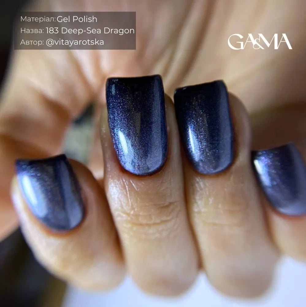 GA&MA Gel polish Night collection 183 Deep - Sea dragon 10 ml (TPO free) - Level Up Beauty Supply