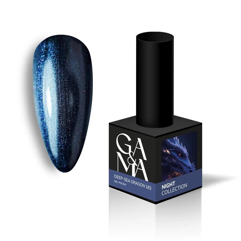 GA&MA Gel polish Night collection 183 Deep - Sea dragon 10 ml (TPO free) - Level Up Beauty Supply