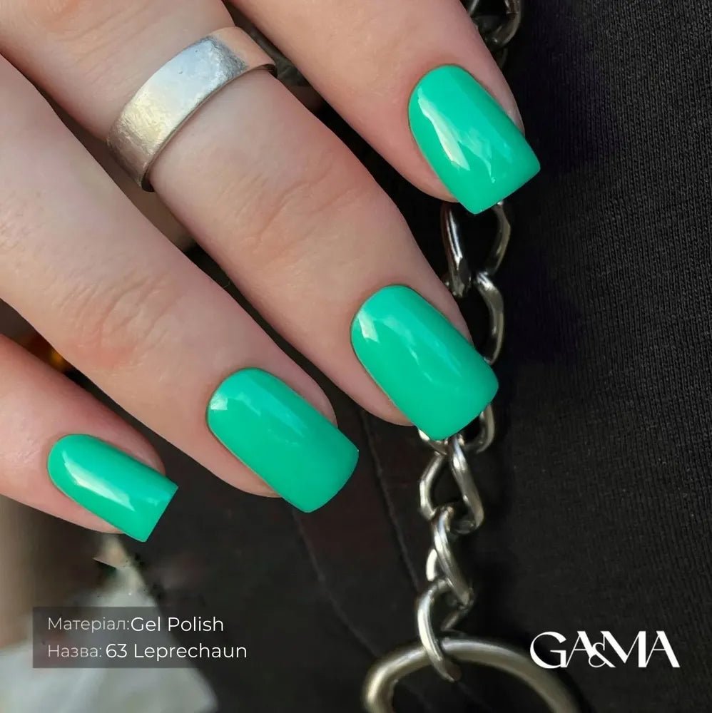 GA&MA Gel polish Pantone collection 063 leprechaun 10 ml (TPO free) - Level Up Beauty Supply
