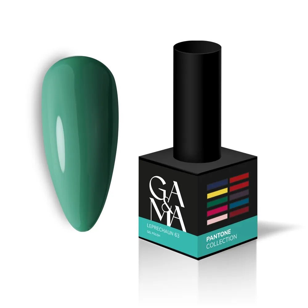 GA&MA Gel polish Pantone collection 063 leprechaun 10 ml (TPO free) - Level Up Beauty Supply