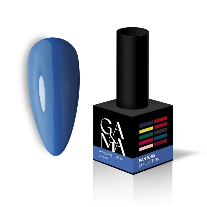 GA&MA Gel polish Pantone collection 064 Mykonos Blue 10 ml (TPO free)