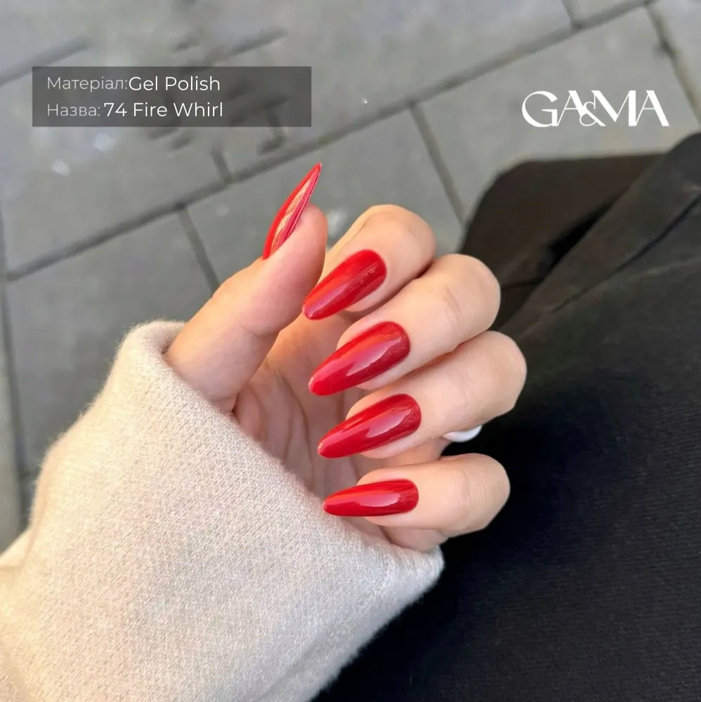 GA&MA Gel polish Pantone collection 074 Fire Whirl 10 ml (TPO free)