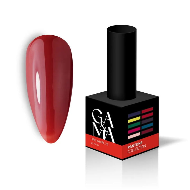 GA&MA Gel polish Pantone collection 074 Fire Whirl 10 ml (TPO free)