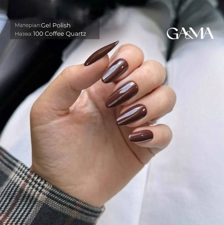 GA&MA Gel polish Pantone collection 100 Coffee Quartz 10 ml (TPO free)