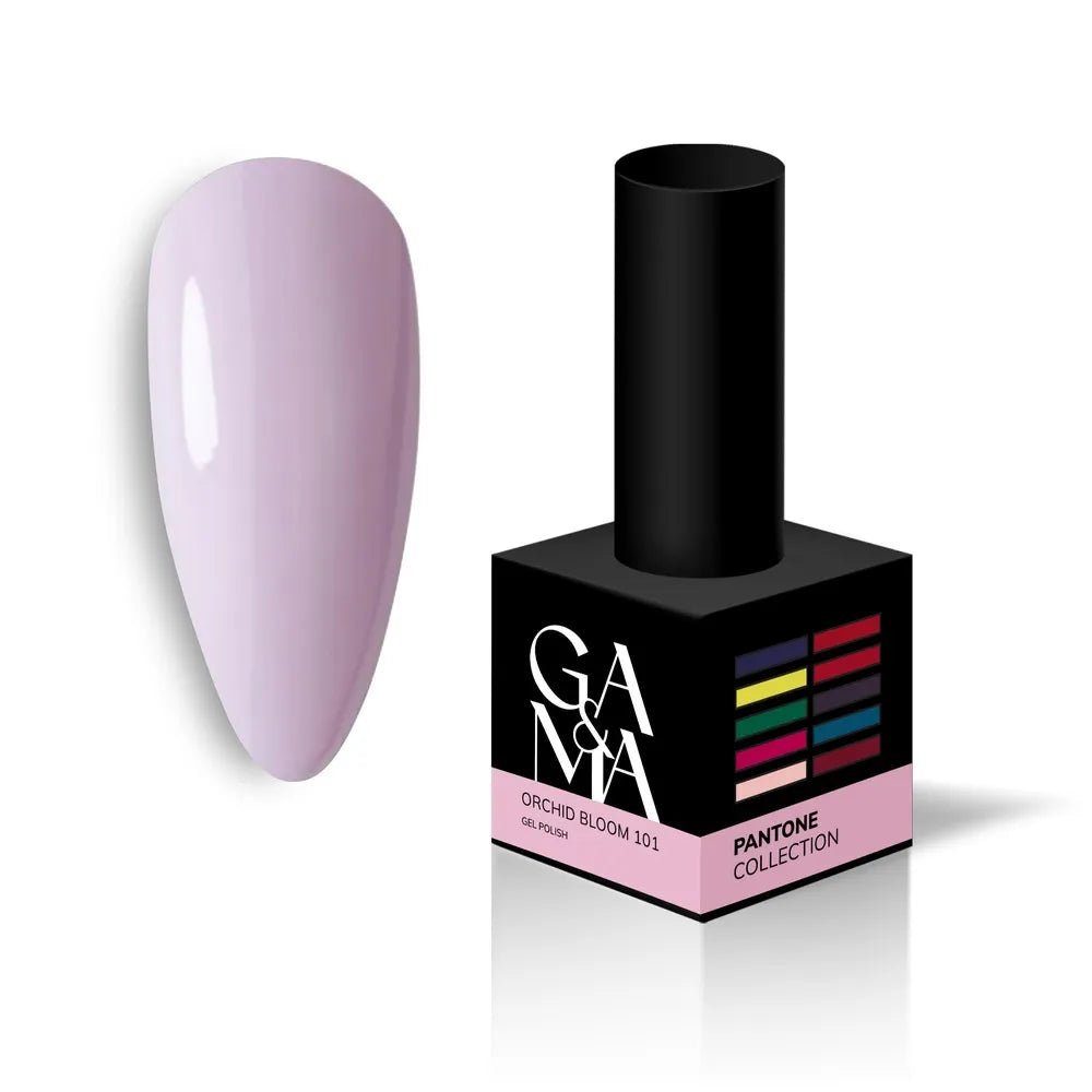 GA&MA Gel polish Pantone collection 101 Orchid Bloom 10 ml (TPO free) - Level Up Beauty Supply