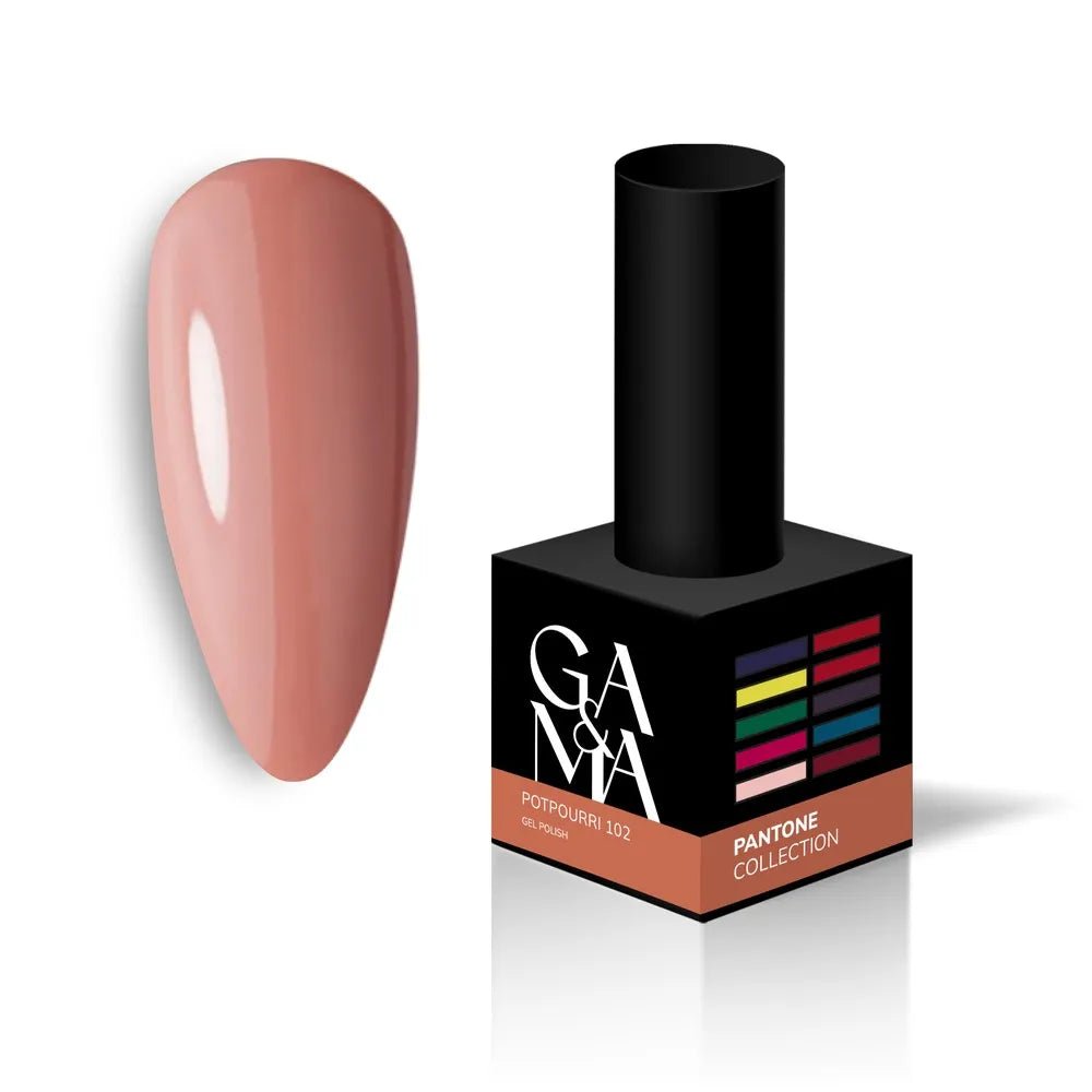 GA&MA Gel polish Pantone collection 102 Potpourri 10 ml (TPO free) - Level Up Beauty Supply