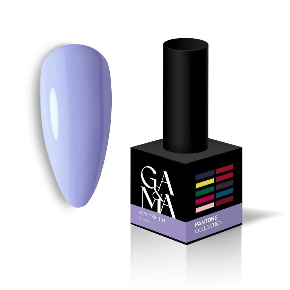 GA&MA Gel polish Pantone collection 104 Very peri 10 ml (TPO free) - Level Up Beauty Supply