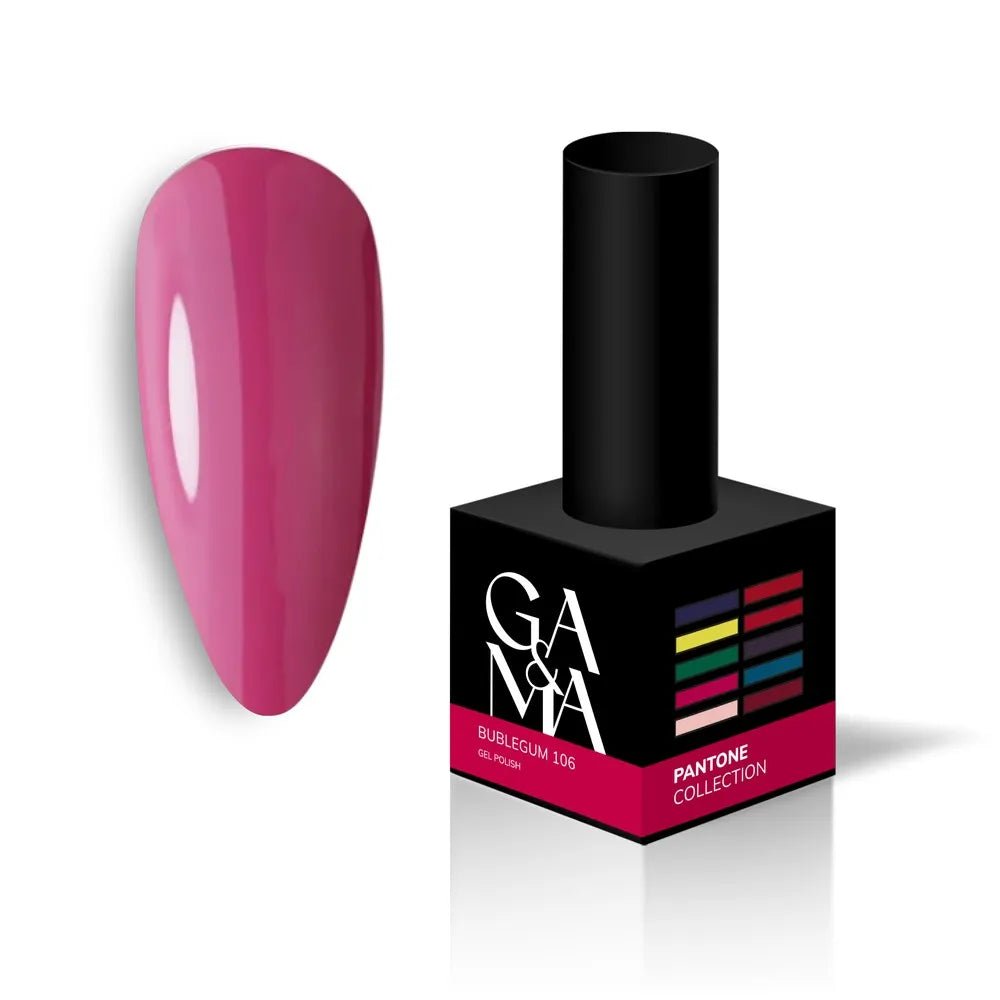 GA&MA Gel polish Pantone collection 106 Bubblegum 10 ml (TPO free) - Level Up Beauty Supply