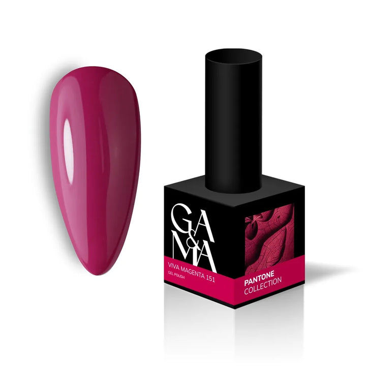 GA&MA Gel polish Pantone collection 151 Viva Magenta 10 ml (TPO free)