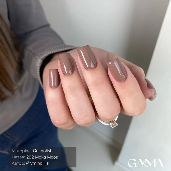GA&MA Gel polish Pantone collection 202 Moka Moos 10 ml (TPO free)
