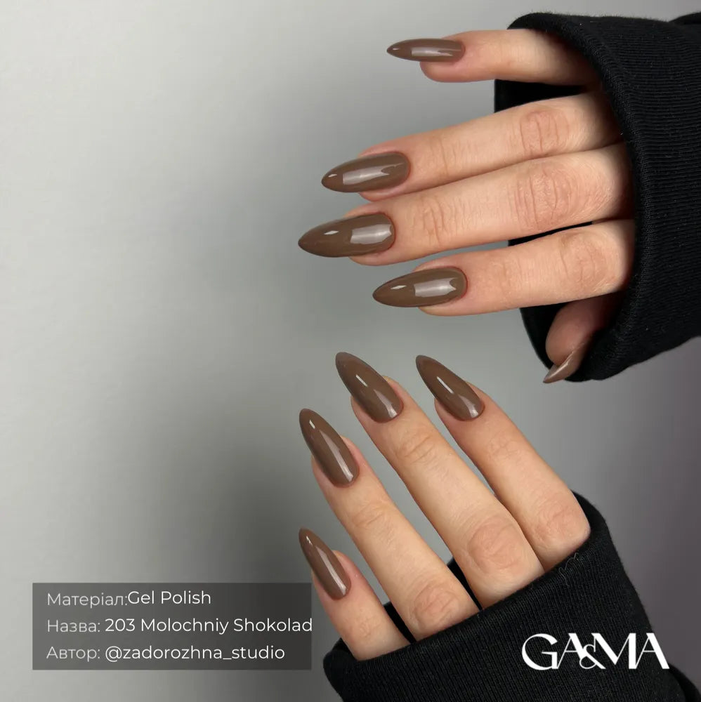 GA&MA Gel polish Pantone collection 202 Moka Moos 10 ml (TPO free)