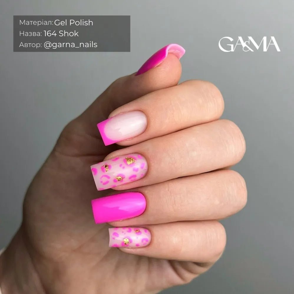 GA&MA Gel polish Pop Art collection 164 Shok 10 ml (TPO free) - Level Up Beauty Supply