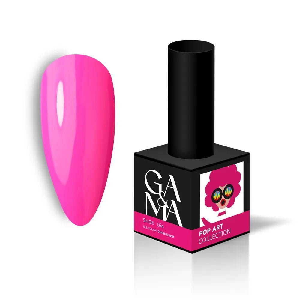 GA&MA Gel polish Pop Art collection 164 Shok 10 ml (TPO free) - Level Up Beauty Supply