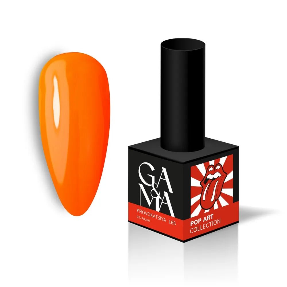GA&MA Gel polish Pop Art collection 165 Provokatsiya 10 ml (TPO free) - Level Up Beauty Supply