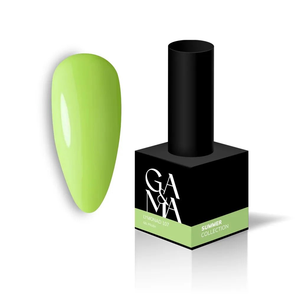 GA&MA Gel polish Summer collection 107 Lymonad 10 ml (TPO free) - Level Up Beauty Supply