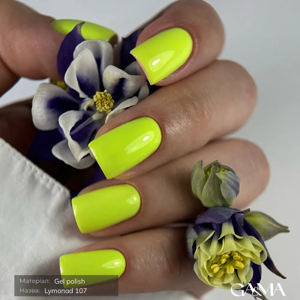 GA&MA Gel polish Summer collection 107 Lymonad 10 ml (TPO free) - Level Up Beauty Supply