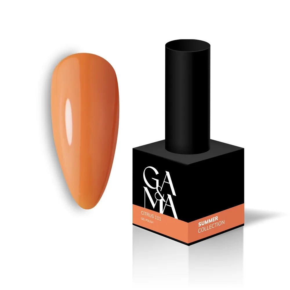 GA&MA Gel polish Summer collection 111 Citrus 10 ml (TPO free) - Level Up Beauty Supply