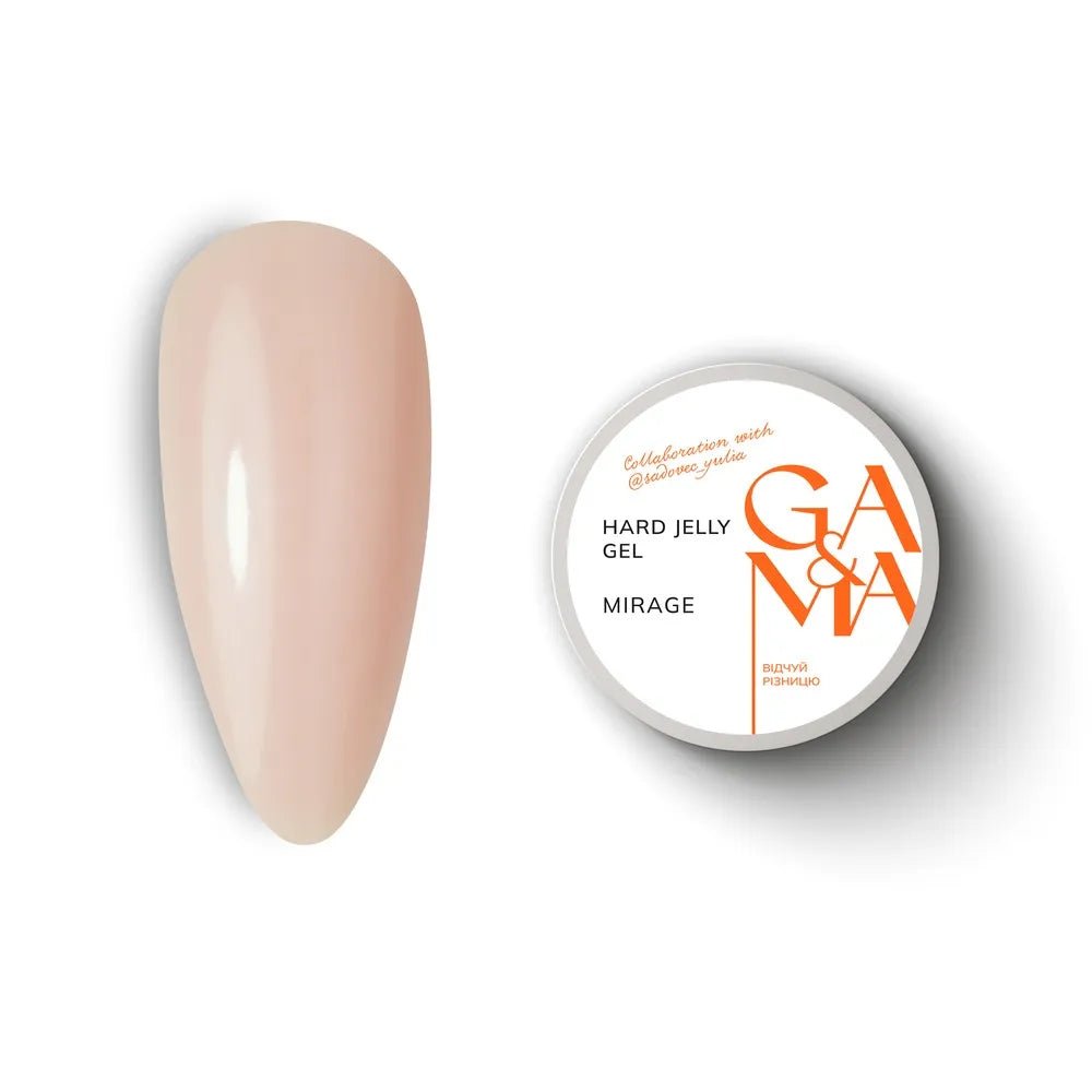 GA&MA Hard Jelly gel mirage - Level Up Beauty Supply