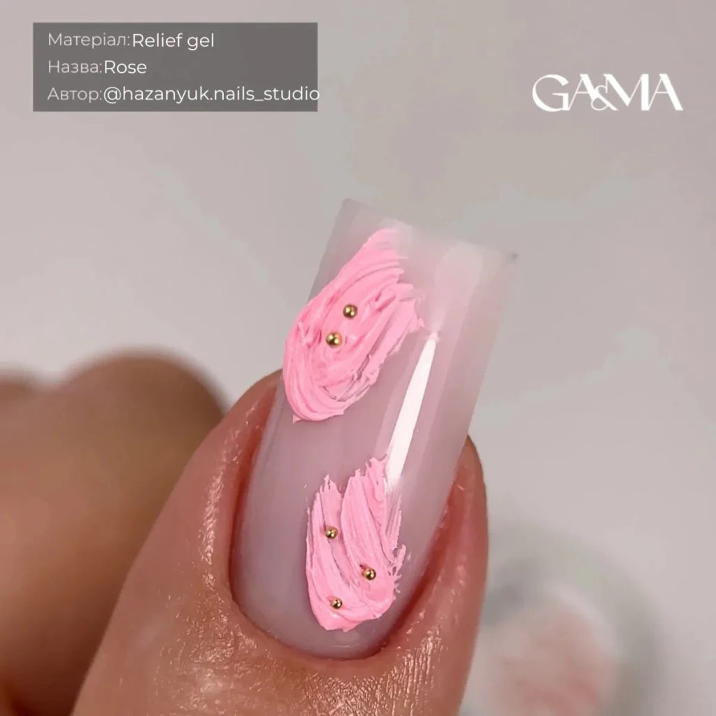 GA&MA Relief Gel Rose 5 g - Level Up Beauty Supply